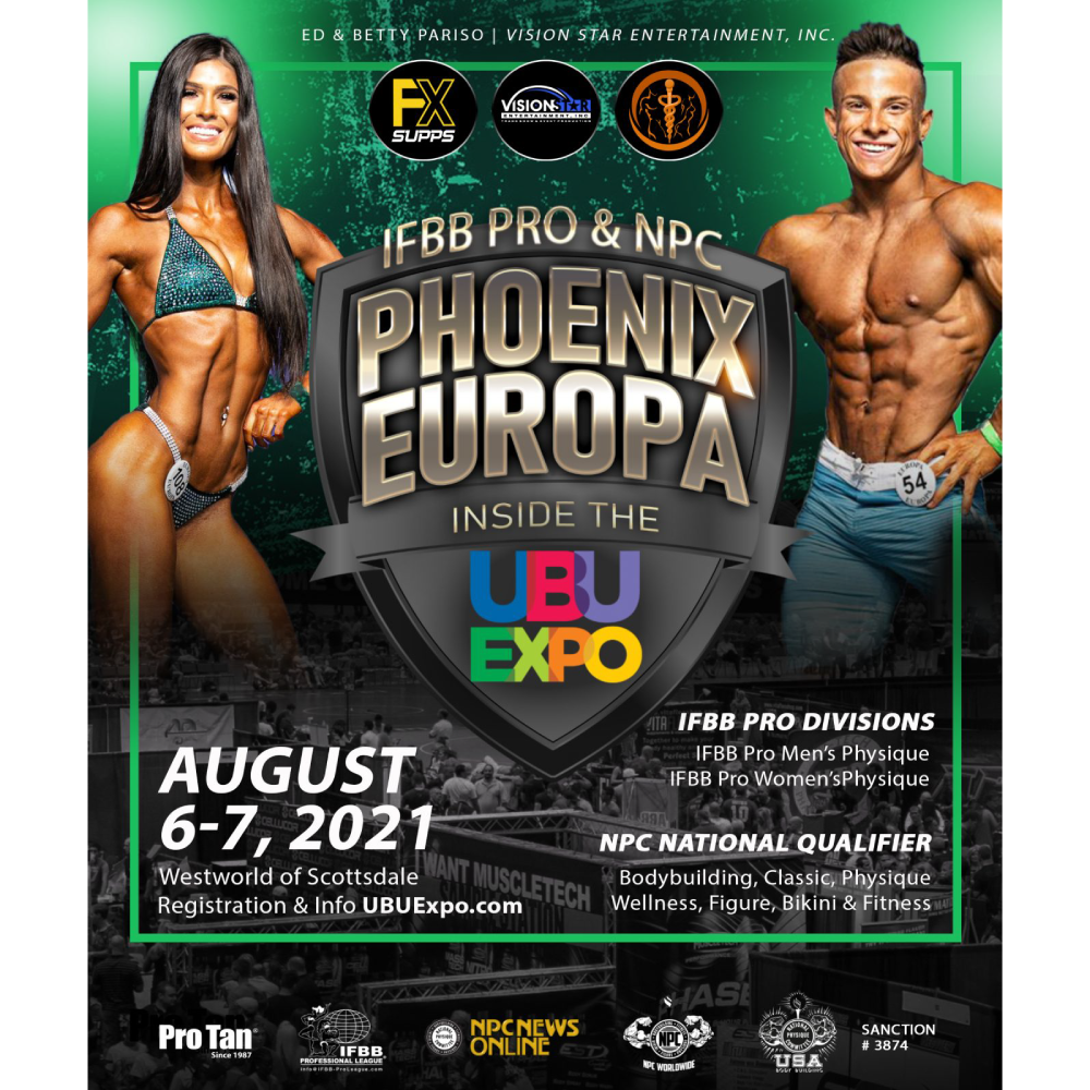 IFBB PRO & NPC Phoenix Europa UBU Expo
