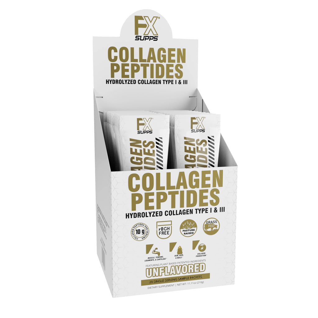 Unflavored Collagen Peptide Powder Grass Fed Collagen Types I and