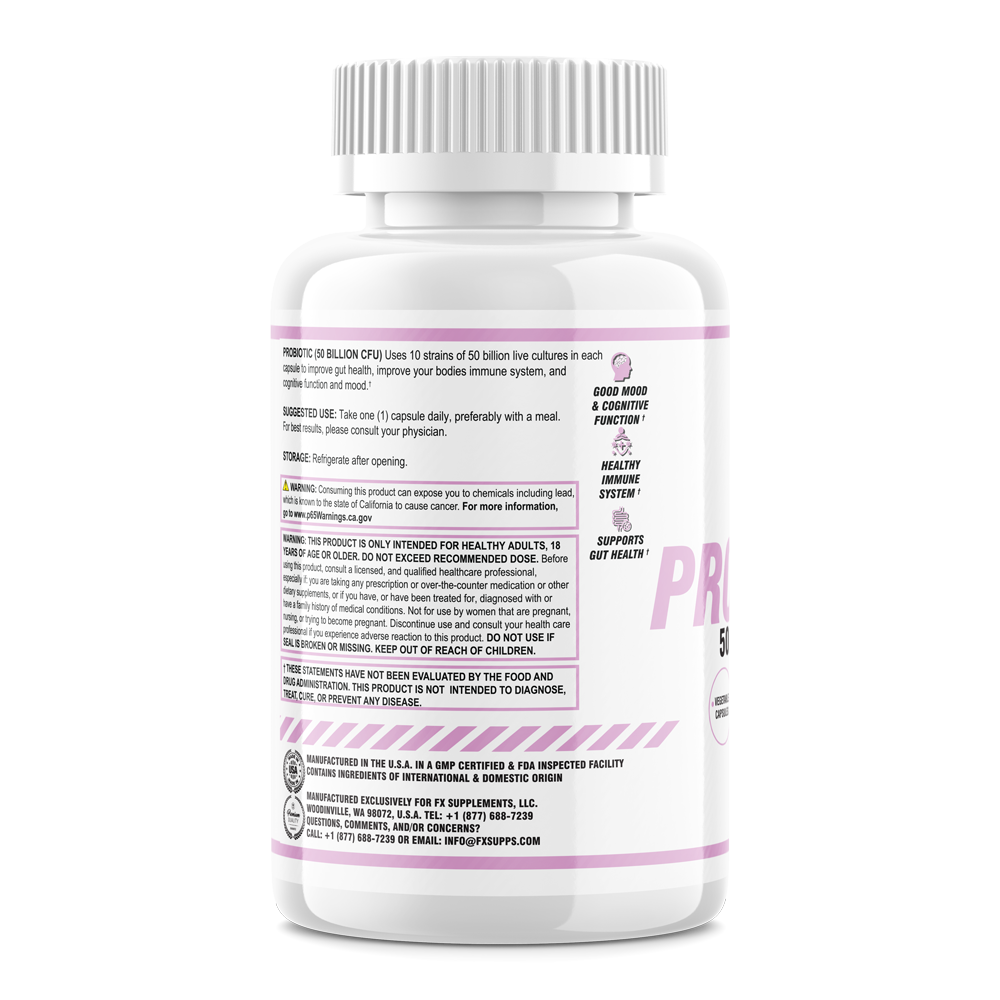 Probiotic 50 Billion CFU 30ct - Digestive Health Support