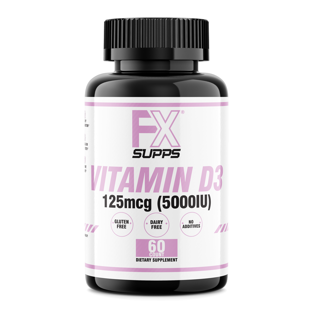 VITAMIN D3 5,000 IU (125 mcg), - Cognitive & Immune Support